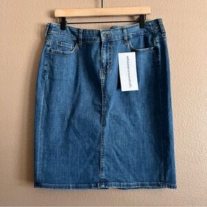 Amazon Essentials Denim Mini Skirt Size 14